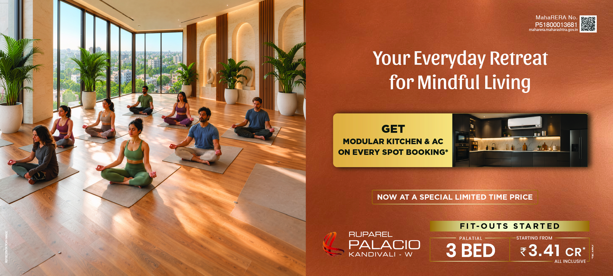 Ruparel Palacio - Luxurious 3 BHK Residences in Kandivali West