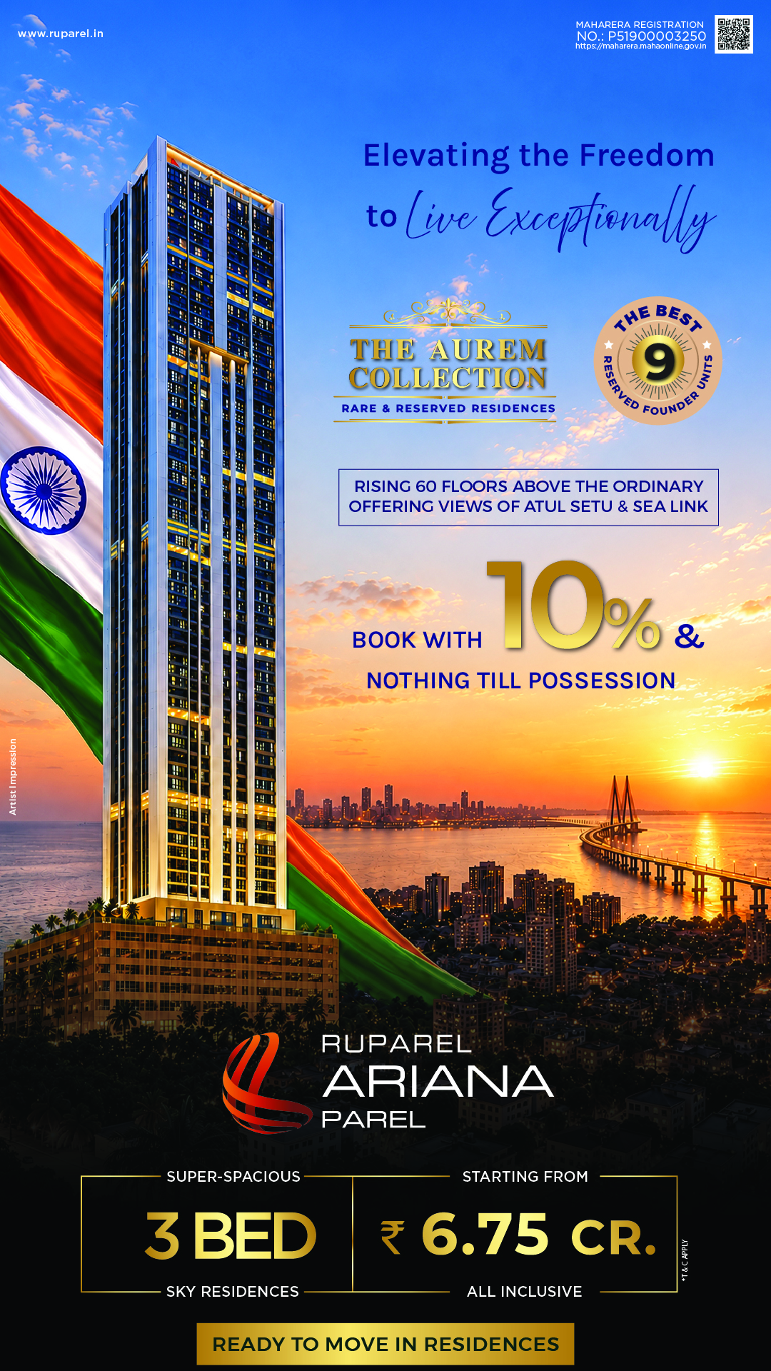 Ruparel Ariana residential project hero image