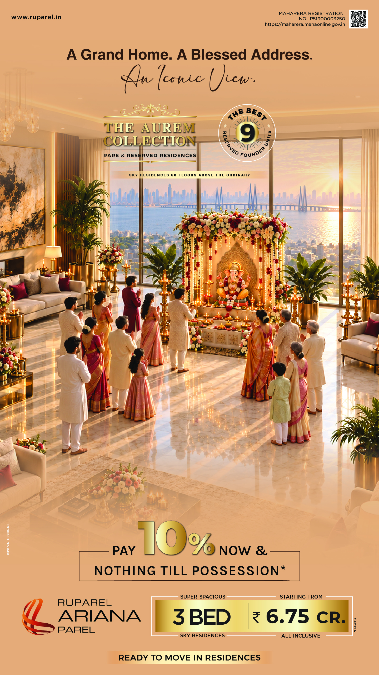 Ruparel Ariana residential project hero image