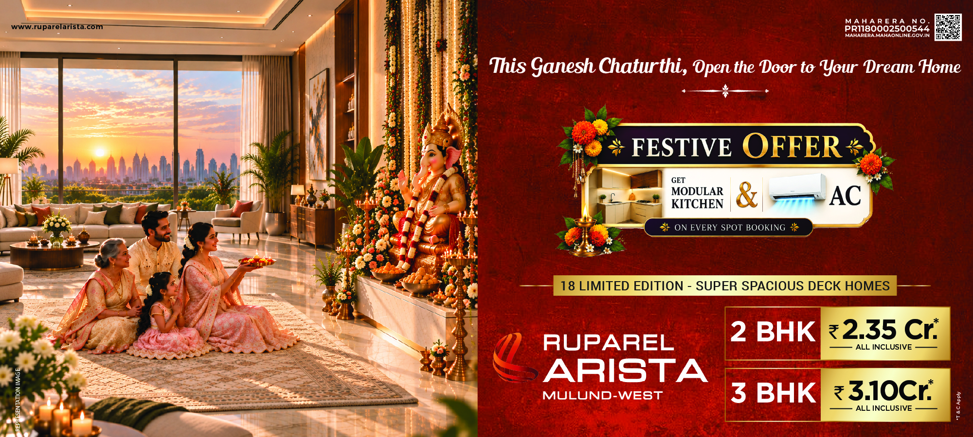 Ruparel Arista residential project hero image