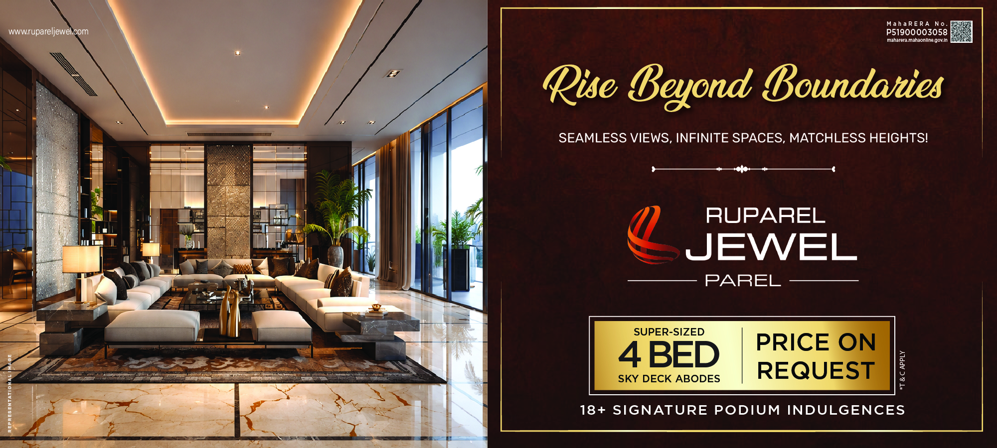 Ruparel Jewel luxury homes banner