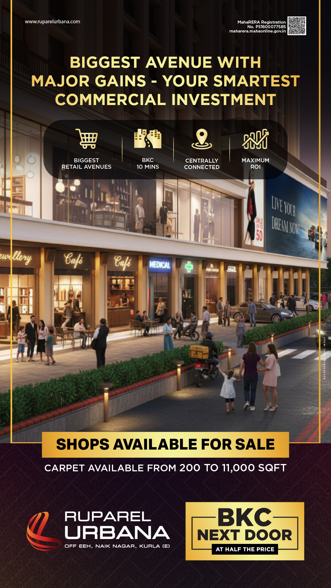 Ruparel Urbana residential complex hero image